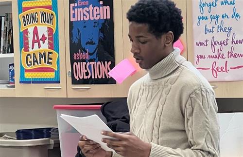 S. Dinkins reading